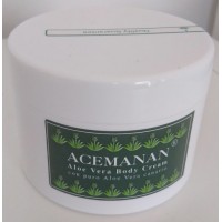 Acemanan - Aloe Vera Body Cream Körpercreme 200ml hergestellt auf Gran Canaria - LAGERWARE