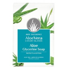 Aloe Excellence - Aloe Vera Glycerine Soap Handseife 100g hergestellt auf Gran Canaria - LAGERWARE