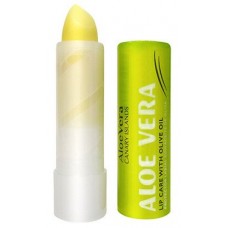 Aloe Excellence - Aloe Vera Lip Care Olive Oil Lippenpflegestift Olivenöl 4g hergestellt auf Gran Canaria - LAGERWARE