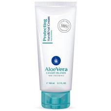 Aloe Excellence - Aloe Vera Protecting Hand & Nail Cream Hand- & Nagelcreme 100ml Tube hergestellt auf Gran Canaria - LAGERWARE