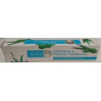 Aloe Excellence - Aloe Vera & Flouride Toothpaste Zahnpasta 75ml hergestellt auf Gran Canaria - LAGERWARE