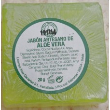Finca Canarias - Jabon Artesano de Aloe Vera Handseife 20g hergestellt auf Gran Canaria - LAGERWARE