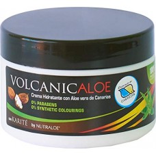 Nutraloe - Volcanicaloe Crema Hidratante con Aloe Vera Eco Bio Feuchtigkeitscreme 250ml Dose hergestellt auf Lanzarote - LAGERWARE