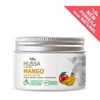 Mussa Canaria - Manteca Crema Mini Body Butter Mango Ecologico Bio Creme 70ml Dose hergestellt auf Teneriffa - LAGERWARE