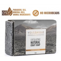 Mussa Canaria - Volcanique Jabon Exfoliating Natural Craft Soap Seife 100g hergestellt auf Teneriffa - LAGERWARE