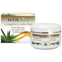 Riu Aloe Vera - Aloe Vera Collagen & Royal Jelly Antifaltencreme 200ml Dose hergestellt auf Gran Canaria - LAGERWARE