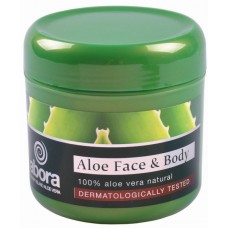 abora - Aloe Face and Body Moisture Cream dermatologically tested Aloe Vera-Creme 300ml Dose hergestellt auf Teneriffa - LAGERWARE