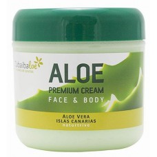 Tabaibaloe - Aloe Premium Cream Face & Body Aloe Vera 300ml hergestellt auf Teneriffa - LAGERWARE