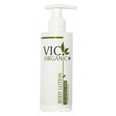 VIC - Organic Aloe Vera Body Lotion Bio Körpercreme parfumfrei 200ml Spenderflasche hergestellt auf Gran Canaria - LAGERWARE