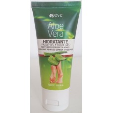 eJove - Aloe Vera Hidratante Para Pies y Rodillas Feuchtigkeitscreme Füße und Knie 50ml Tube hergestellt auf Gran Canaria - LAGERWARE