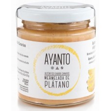 Ayanto - Mermelada de Platano de Canarias Bananen-Marmelade 250g Glas hergestellt auf La Palma - LAGERWARE