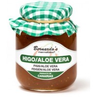 Bernardo's Mermeladas - Higo Aloe Vera Feigenkonfitüre mit 20% Aloe Vera 240g hergestellt auf Lanzarote - LAGERWARE