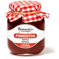 Bernardo's Mermeladas - Crema de Pimiento Paprika-Creme Aufstrich Marmelade 240g hergestellt auf Lanzarote - LAGERWARE