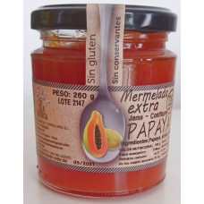 Isla Bonita - Papaya Mermelada Marmelade 260g hergestellt auf Gran Canaria - LAGERWARE