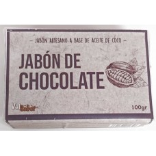 Valsabor - Jabon de Chocolate Handseife Schokoladen-Aroma 100g hergestellt auf Gran Canaria - LAGERWARE
