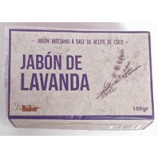 Valsabor - Jabon de Lavanda Handseife Lavendelaroma 100g hergestellt auf Gran Canaria - LAGERWARE