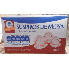 Doramas - Bizcochos de Moya Suspiros 300g Karton hergestellt auf Gran Canaria - LAGERWARE