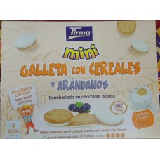 Tirma - Mini Galletas con cereales y arandanos 4x40g hergestellt auf Gran Canaria - LAGERWARE