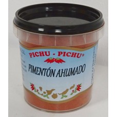 Pichu Pichu - Pimenton ahumado molido Paprikagewürz gemahlen geräuchert 80g Becher hergestellt auf Gran Canaria - LAGERWARE