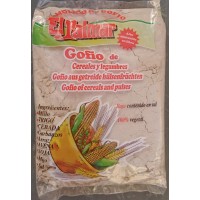 El Palmar - Gofio de Cereales y Legumbres Mehrkorn & Hülsenfrüchte-Mehl geröstet 1kg hergestellt auf Teneriffa - LAGERWARE