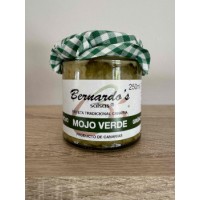 Bernardo´s Salsas - Mojo Verde 250 Gramm Glas hergestellt auf Lanzarote - LAGERWARE