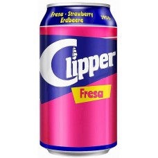 Clipper - Fresa Erdbeer-Limonade 330ml Dose hergestellt auf Gran Canaria - LAGERWARE