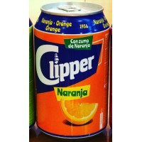 Clipper - Naranja Lemonada Orangenlimonade 8x 330ml Dose hergestellt auf Gran Canaria - LAGERWARE