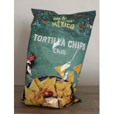 Don Enrico - Tortilla Chips Chili 125g Tüte aus Mexiko - LAGERWARE