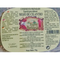 Argodey Fortaleza - Mojos de Cilantro Condimento Preparado fertige Gewürzmischung 75g (= 1l Soße) hergestellt auf Teneriffa - LAGERWARE