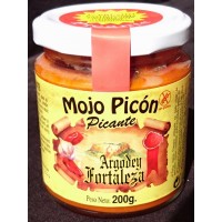 Argodey Fortaleza - Mojo Picòn Picante kanarische Mojo-Sauce würzig 200g hergestellt auf Teneriffa - LAGERWARE