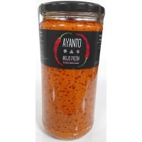 Ayanto - Mojo Rojo Picon Salsa Formato Gastro 720ml Glas hergestellt auf La Palma - LAGERWARE