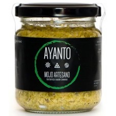 Ayanto - Mojo Verde Salsa 212ml Glas hergestellt auf La Palma - LAGERWARE