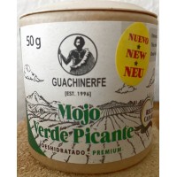 Guachinerfe - Mojo Verde Picante Deshidratado Premium Gewürz 50g Becher hergestellt auf Teneriffa - LAGERWARE
