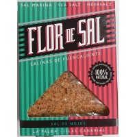 Salinas de Fuencaliente - Flor de Sal de Mojos kanarisches Aroma-Meersalz Mojo 120g hergestellt auf La Palma - LAGERWARE