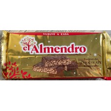 el Almendro - Turrón de Chocolate crujiente - Knuspriges Schoko-Nougat  290g - LAGERWARE