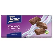 Tirma - Chocolate con Leche Vollmilchschokolade 75g Tafel hergestellt auf Gran Canaria - LAGERWARE