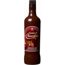 Arehucas - Licor Crema de Chocolate Schokolikör 17% Vol. 700ml hergestellt auf Gran Canaria - LAGERWARE