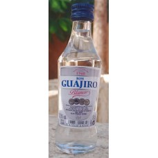 Guajiro - Ron Blanco weißer Rum 37,5% Vol. 50ml Miniaturflasche hergestellt auf Teneriffa - LAGERWARE