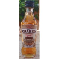 Guajiro - Ron Dorado goldener Rum 37,5% Vol. 50ml Miniaturflasche hergestellt auf Teneriffa - LAGERWARE