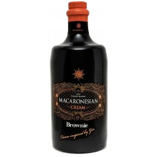 Macaronesian - Brownie Cream Gin Schokoladenlikör 700ml 15,9% Vol. hergestellt auf Teneriffa - LAGERWARE