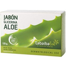 Tabaibaloe - Jabon glicerina Aloe Vera Handseife 125g hergestellt auf Teneriffa - LAGERWARE