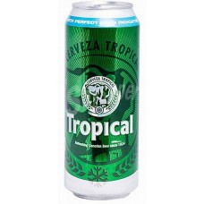 Tropical - Cerveza Pilsen Bier 4,7% Vol. 500ml Dose hergestellt auf Gran Canaria - LAGERWARE