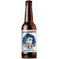 Vagamundo - American Pale Cerveza IBU 25 Bier 5,5% Vol. 330ml Glasflasche hergestellt auf Teneriffa - LAGERWARE