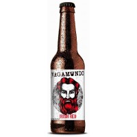 Vagamundo - Irish Red Cerveza IBU 20 Bier 5,4% Vol. 330ml Glasflasche hergestellt auf Teneriffa - LAGERWARE