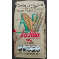 Gofio La Piña - Gofio de Mezcla Millo y Trigo Weizen- & Maismehl geröstet 500g hergestellt auf Gran Canaria - LAGERWARE