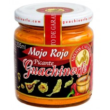 Guachinerfe - Mojo Rojo Picante rote scharfe Mojosauce 235ml hergestellt auf Teneriffa - LAGERWARE