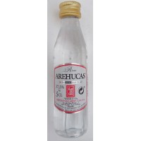 Arehucas - Ron Blanco weißer Rum 37,5% Vol. PET-Miniaturflasche 50ml hergestellt auf Gran Canaria - LAGERWARE