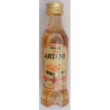 Artemi - Ron Artemi Oro brauner Rum 37,5% Vol. 40ml PET-Miniaturflasche hergestellt auf Gran Canaria - LAGERWARE